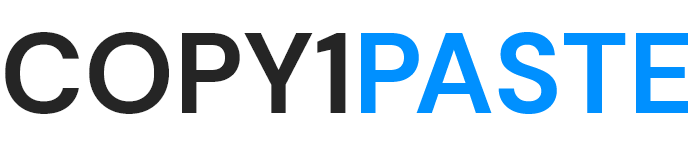 Copy1paste Logo
